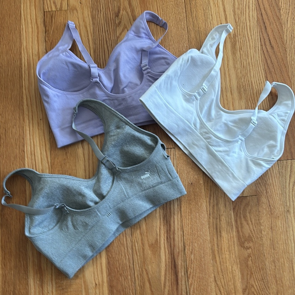 NWOT Puma Sports Bras, bundle of 3, Size L - Picture 2 of 6